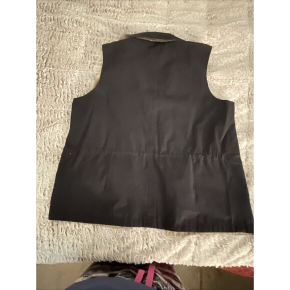 Orvis Vest Mens Small‎ Reversible Cinch Adjustable Waist Fishing Horse Black,Tan - Picture 7 of 16